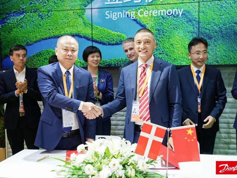 戰略合作丨丹佛斯傳動與嘉興水務集團合作簽約儀式圓滿舉行！